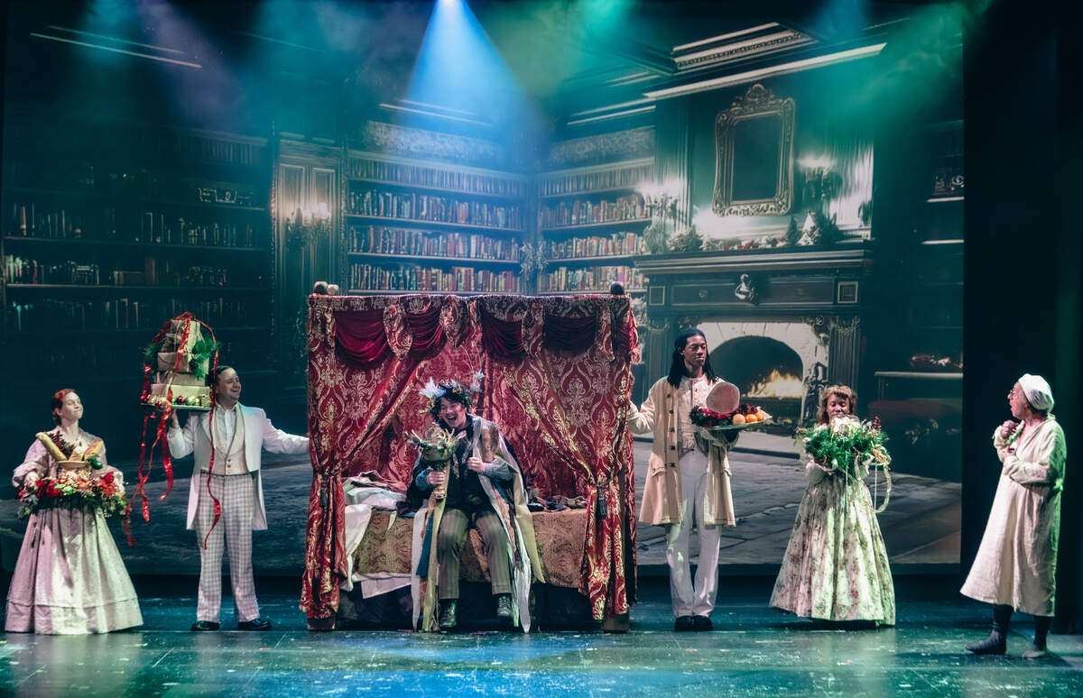 Theatre Charlotte returns with family favorite “A Christmas Carol” from Dec. 5-14. This is a scene from a previous production of the show.