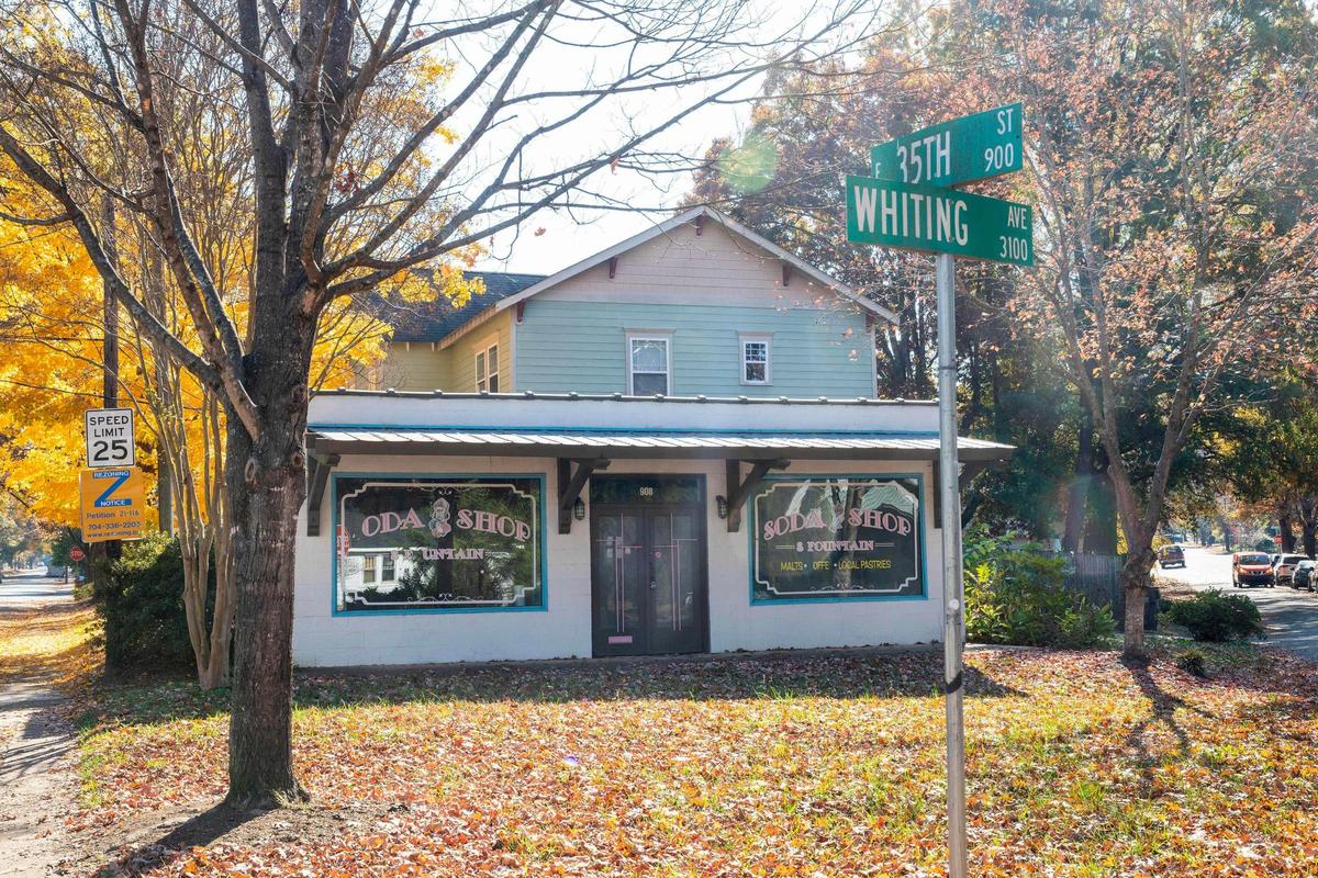 Residents who live near this 740-square-foot building in NoDa are raising concerns over a petition to rezone it for mixed uses.