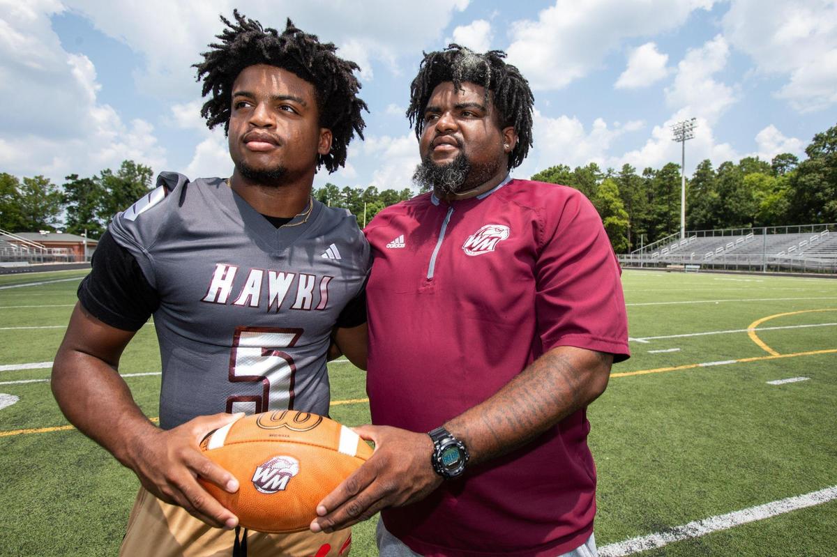 West Mecklenburg High School football coach Beady Waddell IV will coach his son, Beady V, for the final time this season. The pair hopes to finish with a big playoff run and a college scholarship.