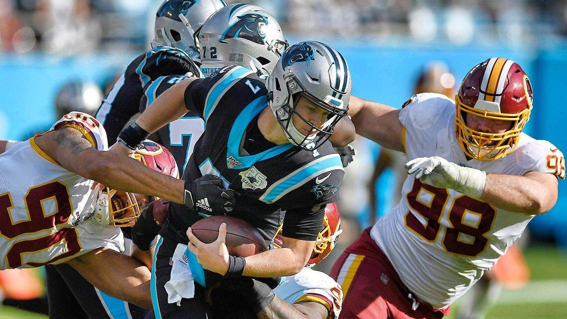 Grading the Carolina Panthers in their fourth straight loss, this time to Washington