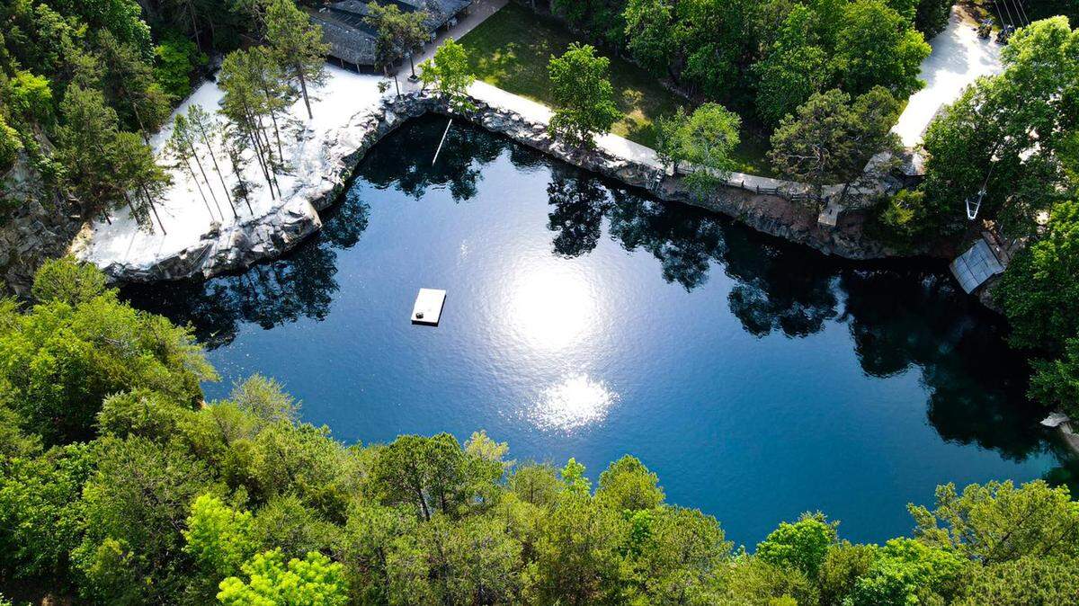 Carrigan Farms offers open swim, strawberry picking, fishing and farm-to-table dining.