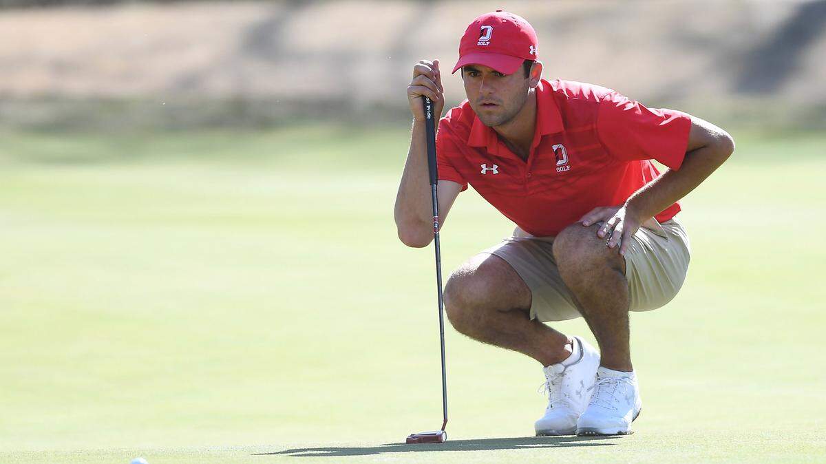 Davidson’s Alex Ross shot a 15-under 57 at the Dogwood Invitational golf tournament Thursday. Davidson Athletics