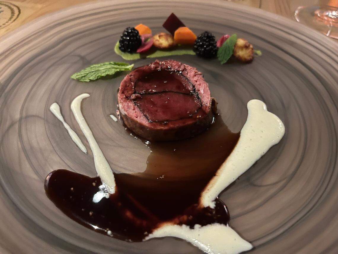 Grilled mutton chop of the RMS Titanic menu at Counter-.