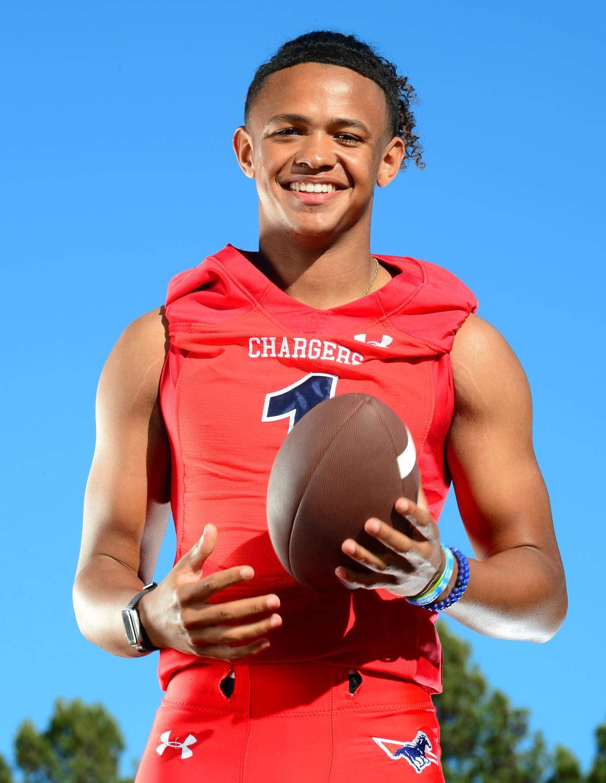 Providence Day Chargers Jadyn Davis on Tuesday, December 5, 2023.