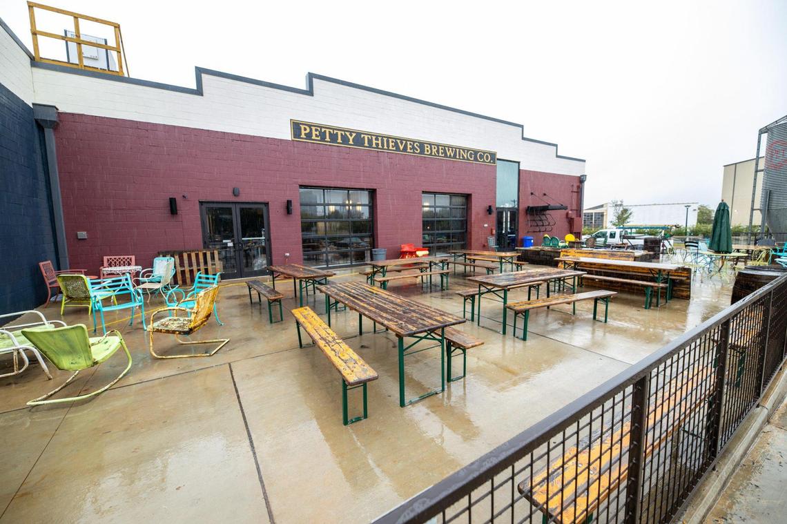 Petty Thieves Brewing has indoor and outdoor seating available at 1108 N. Graham St.