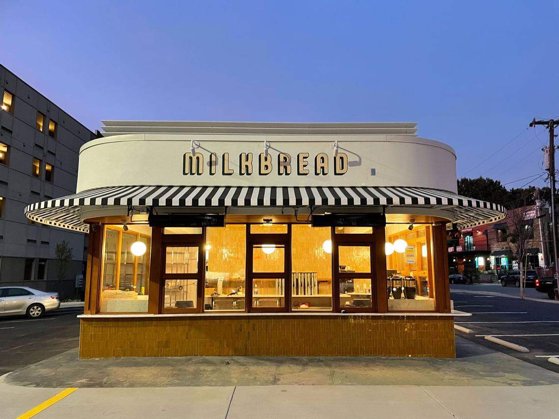 Milkbread’s Charlotte cafe is located at Plaza Midwood’s former Dairy Queen location.