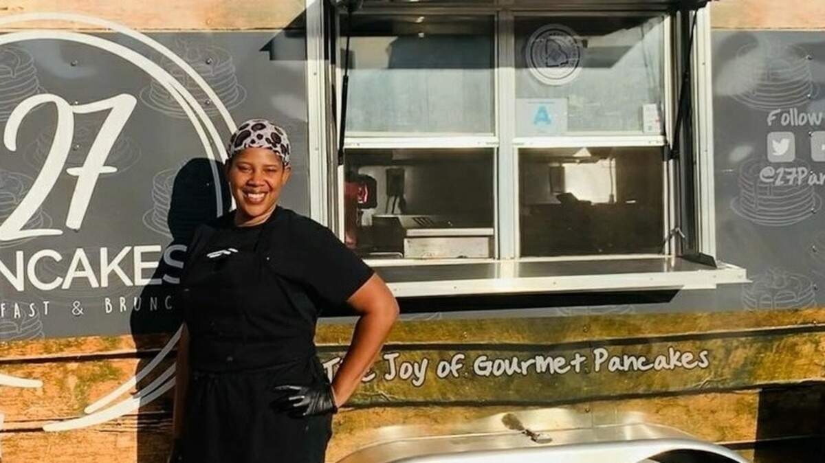 Chef Joy Eggleston-Long is moving her 27 Pancakes Breakfast & Brunch food truck to the Charlotte region from Columbia, South Carolina.