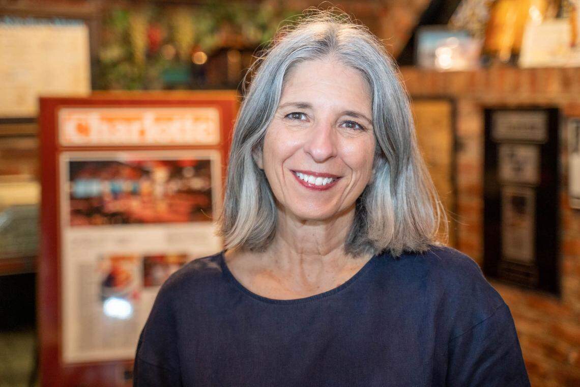 Christina Skiouris runs Open Kitchen on Morehead Street. It was founded by her dad, Steve Kokenes.