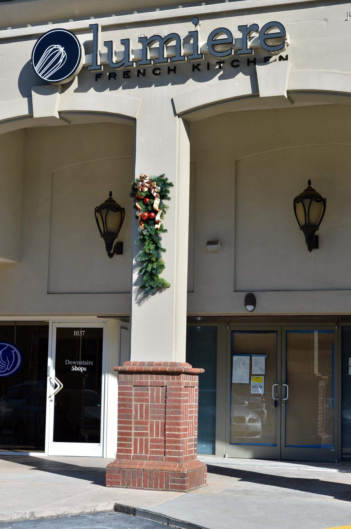 Lumiere, at 1039 Providence Road, closed suddenly Wednesday night.