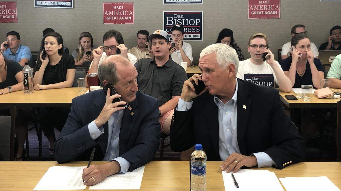 Trump and allies blitz 9th District on last, frenzied day of tight congressional race