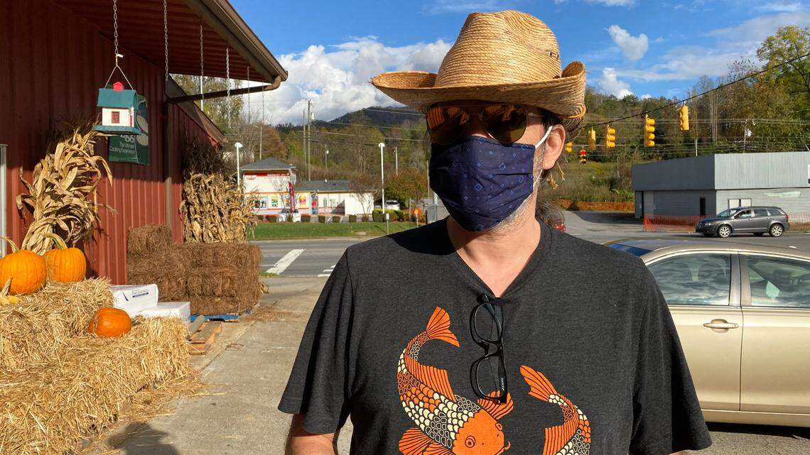 Paul Kinville, 50, is an unaffiliated voter in Cullowhee, N.C. But he said he doesn’t consider voting for the GOP because he’s concerned about what he sees as racism and intolerance in the party.