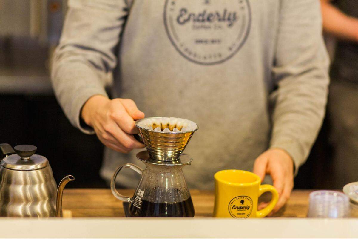 Enderly coffee is a Charlotte-based roastery and coffee shop that was ranked in the top 100 best coffee shops in the United States by Yelp.