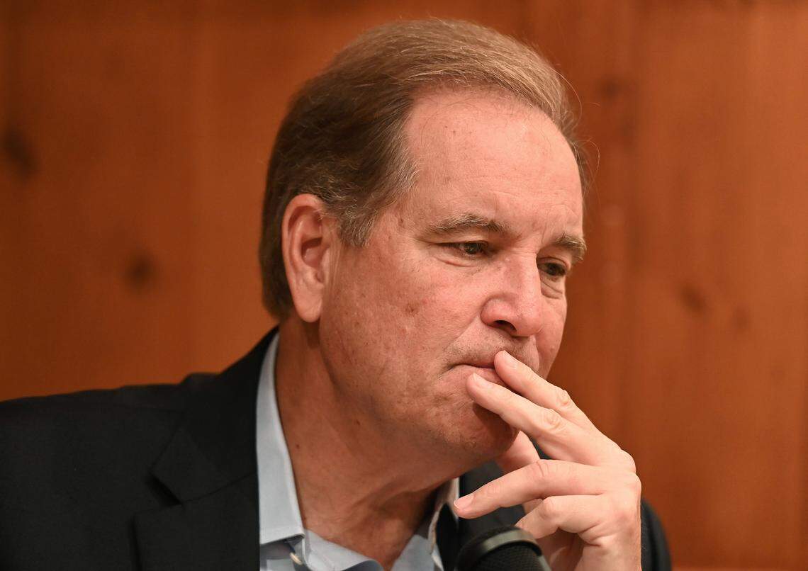 Jim Nantz said of his signature “Hello, friends” line, created originally to try to connect with his father: “When I say “Hello, friends” — and my dad’s been gone a long time — I still, for a flicker of a second,see an image of him. And it calms me, and I’m able to kind of move into the broadcast.”