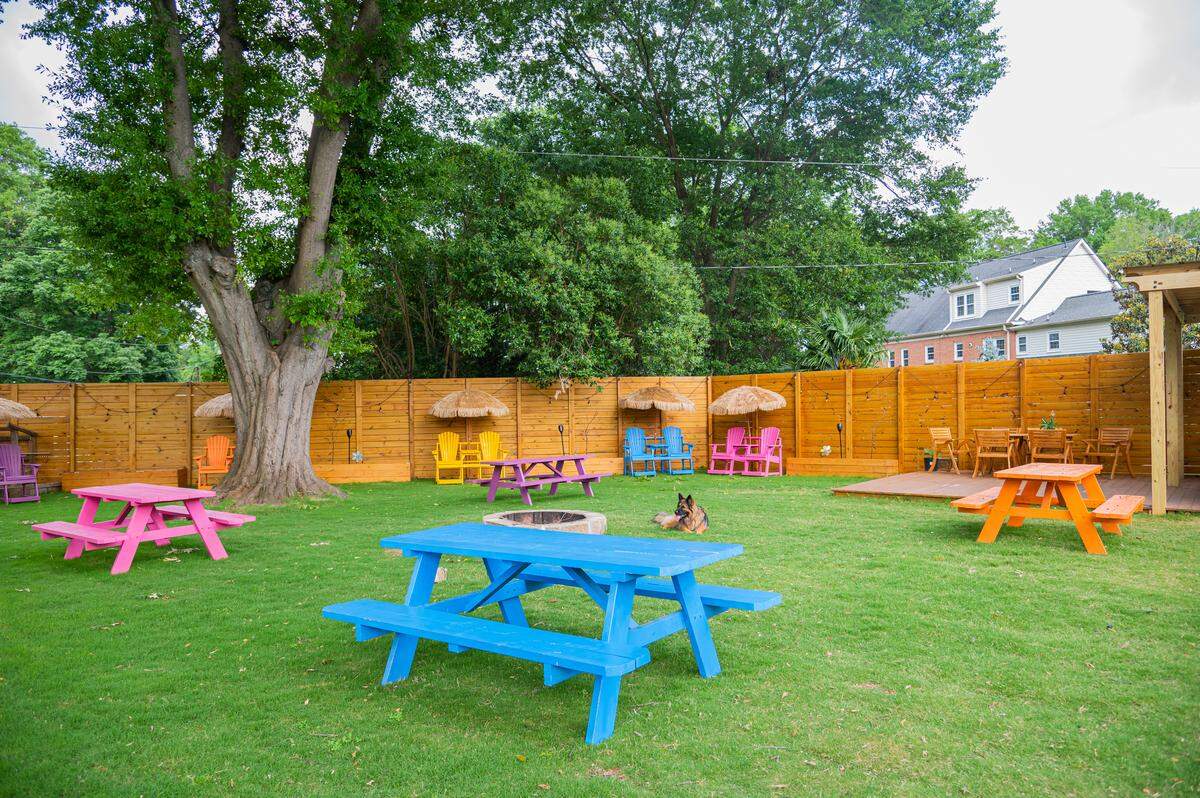 A fresh look for the backyard space at the Bottle Tree was ready to go in March — and then COVID-19 shut down everything.