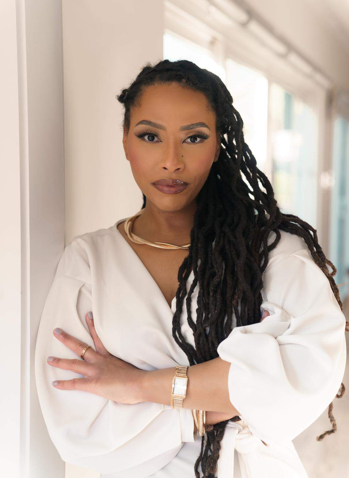 Anita Bateman, the Gantt Center’s vice president of creative direction., said she hopes the new photo exhibit will offer visitors something increasingly rare in these peripatetic times: stillness.