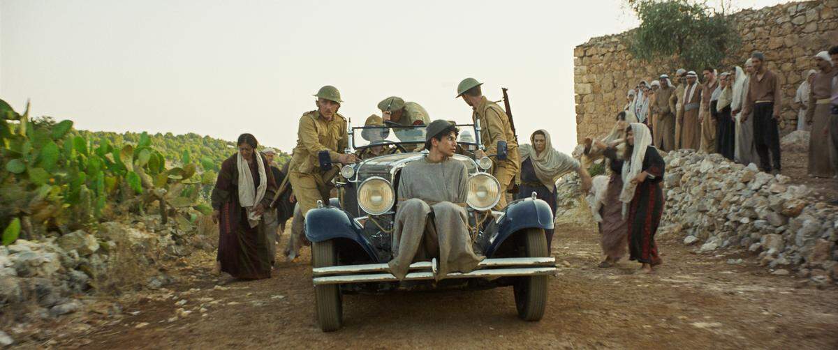 A still from the film ‘Palestine 36’ which opens in the Charlotte area on Friday.
