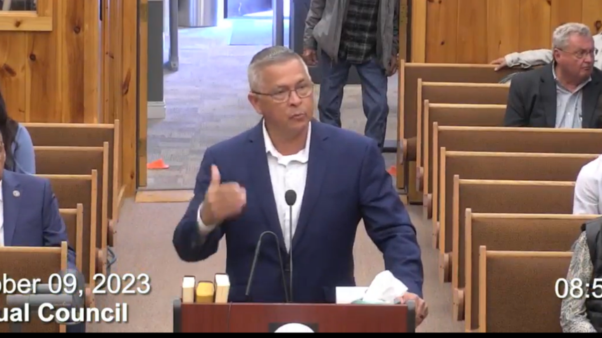 “I think this is definitely headed in the right direction, but I still need additional information,” Principal Chief Michell Hicks of the Eastern Band of Cherokee Indians said about the Cherokee cannabis operation on Monday, Oct. 9, 2023.