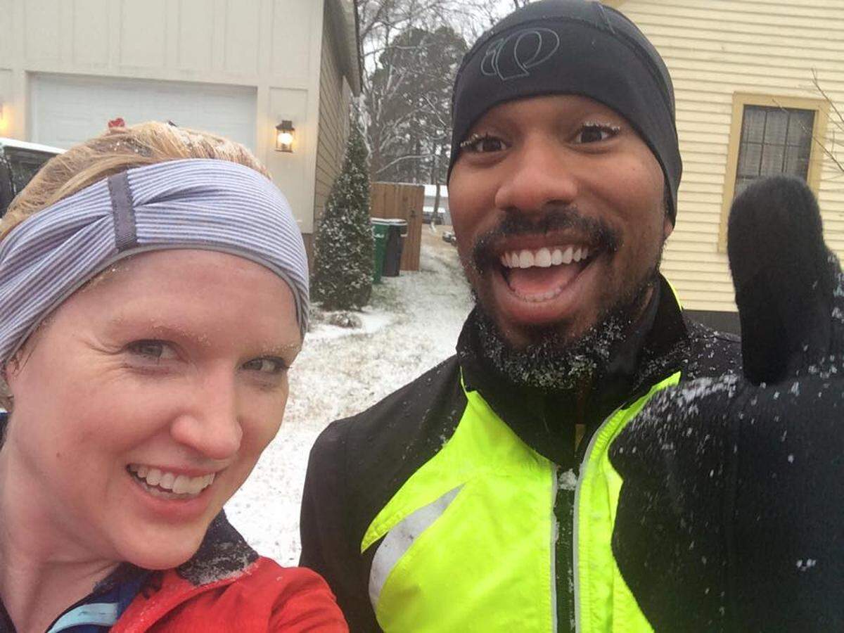 In 2015, Mosi Smith took me on my first snowy run (so far, my only snowy run) through the streets of NoDa and Plaza Midwood in Charlotte.