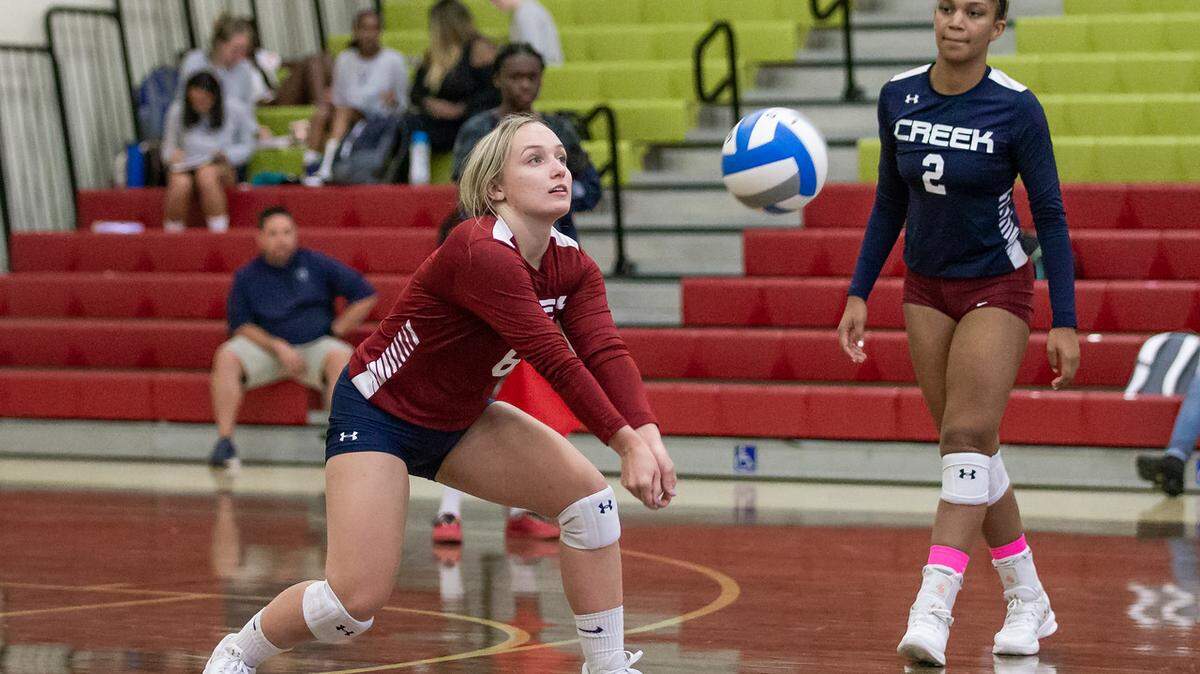 Mallard Creek volleyball player Morgan Allen