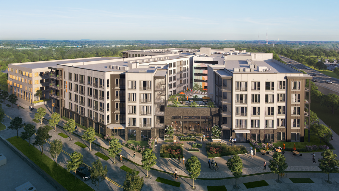 More housing near light rail underway, this time a $65 million NoDa apartment project