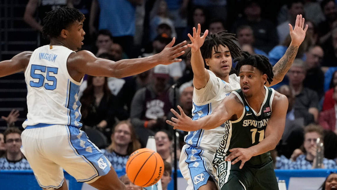 Elliot Cadeau’s shooting slump isn’t bothering him. His UNC teammates won’t let it