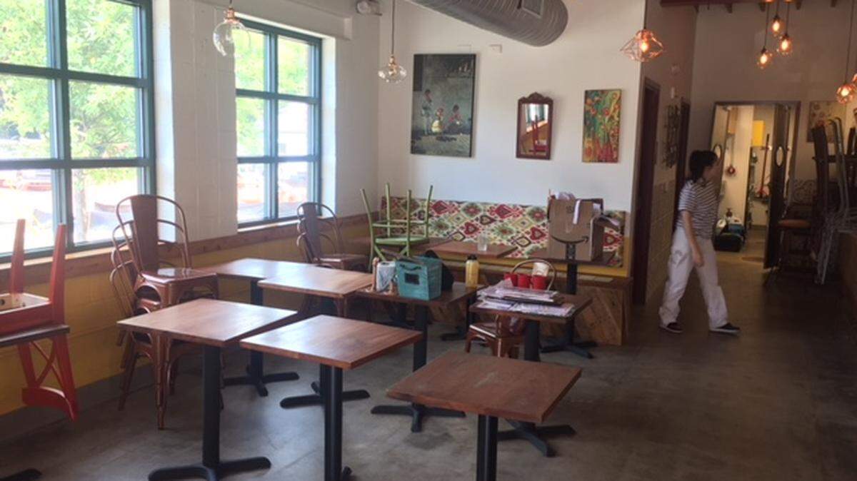 Owner Siggy Sollitto added windows to the sides of the former store building to add plenty of light.
