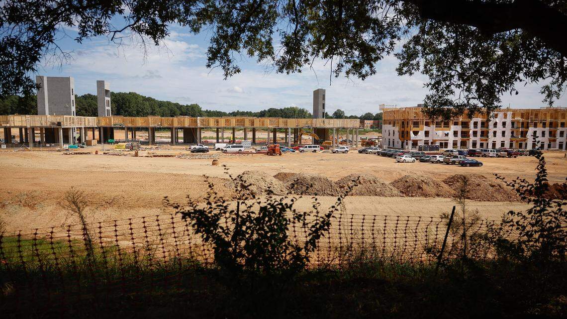 Charlotte City Council approved the first four commerical businesses to move into Eastland Yards. The property will eventually include a mixture of retailers, restaurants, housing and a sports complex.