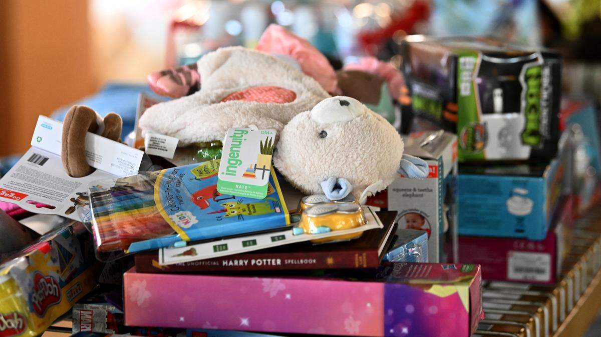 The Salvation Army of Greater Charlotte’s annual Angel Tree program provides toys for children in need.
