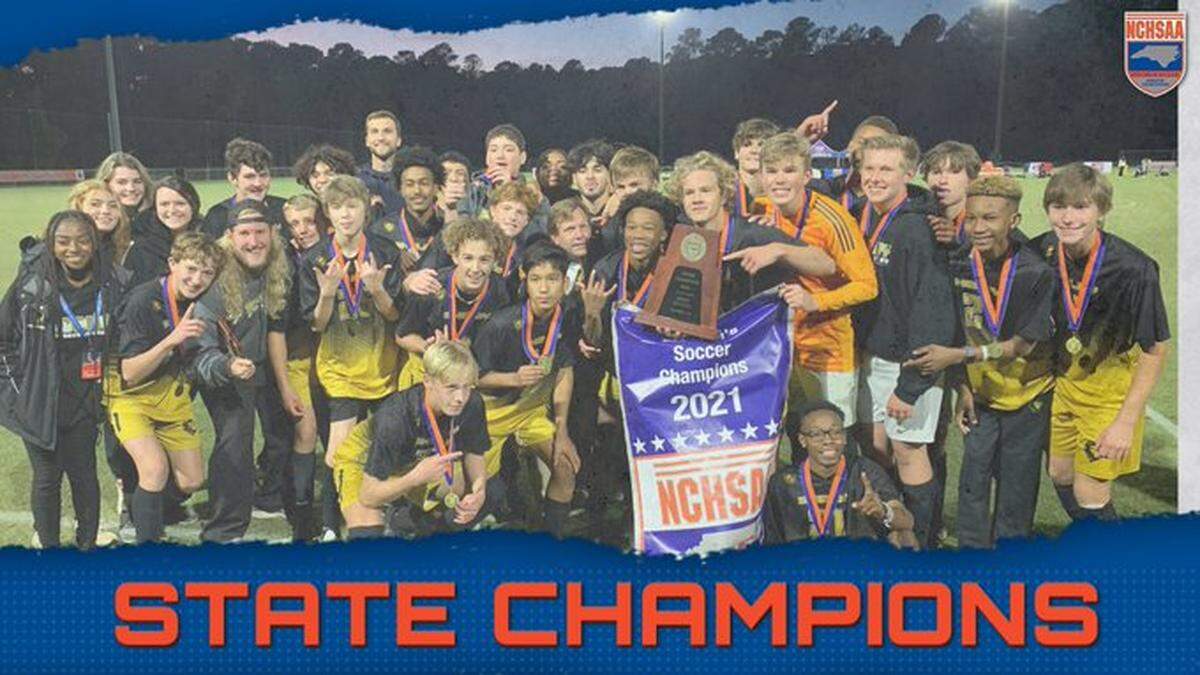 Shelby High won the 2A State title in soccer Saturday