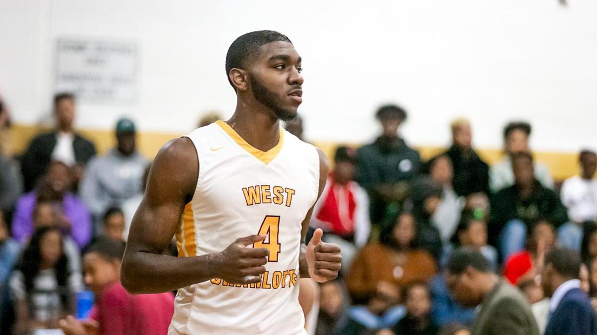 West Charlotte’s Patrick Williams (4) is announced into the starting line up. West Charlotte would host North Meck Tuesday Dec 18, 2018.