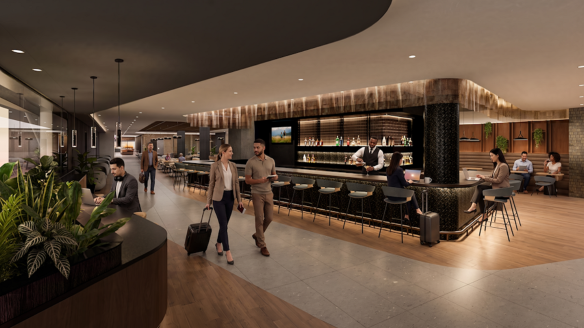American Airlines’ largest lounge is coming soon to Charlotte-Douglas airport