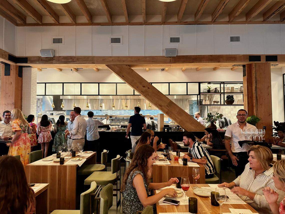 Sixty Vines’ dining room.