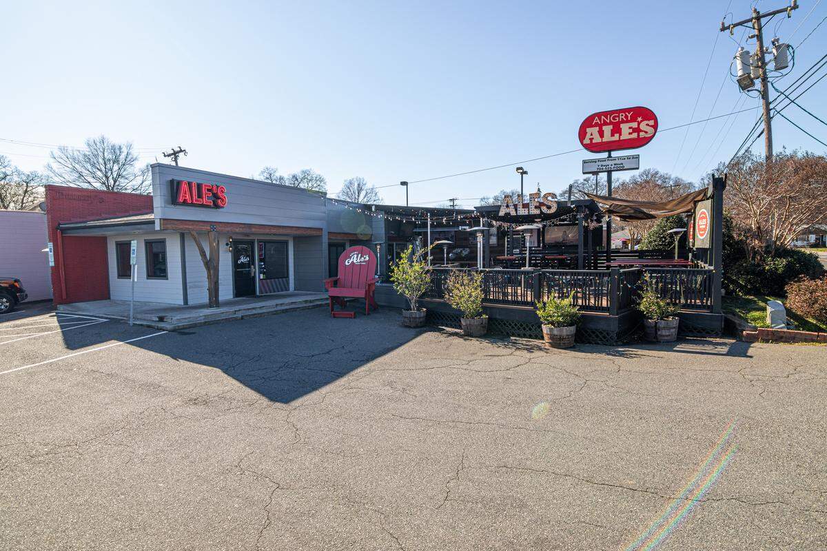 Angry Ales is a pub and restaurant on Montford Drive.