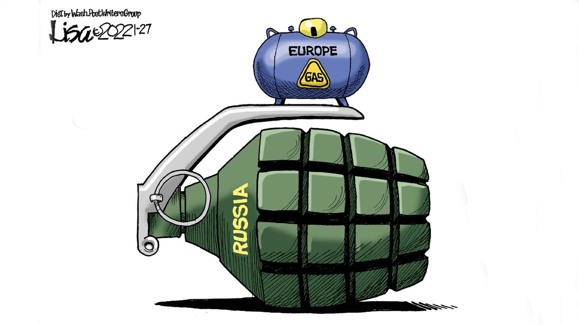 Lisa Benson cartoon: Today’s fire danger reading