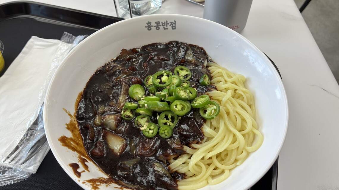 I ate at the new Korean-Chinese noodle spot in Pineville. What I got for under $20