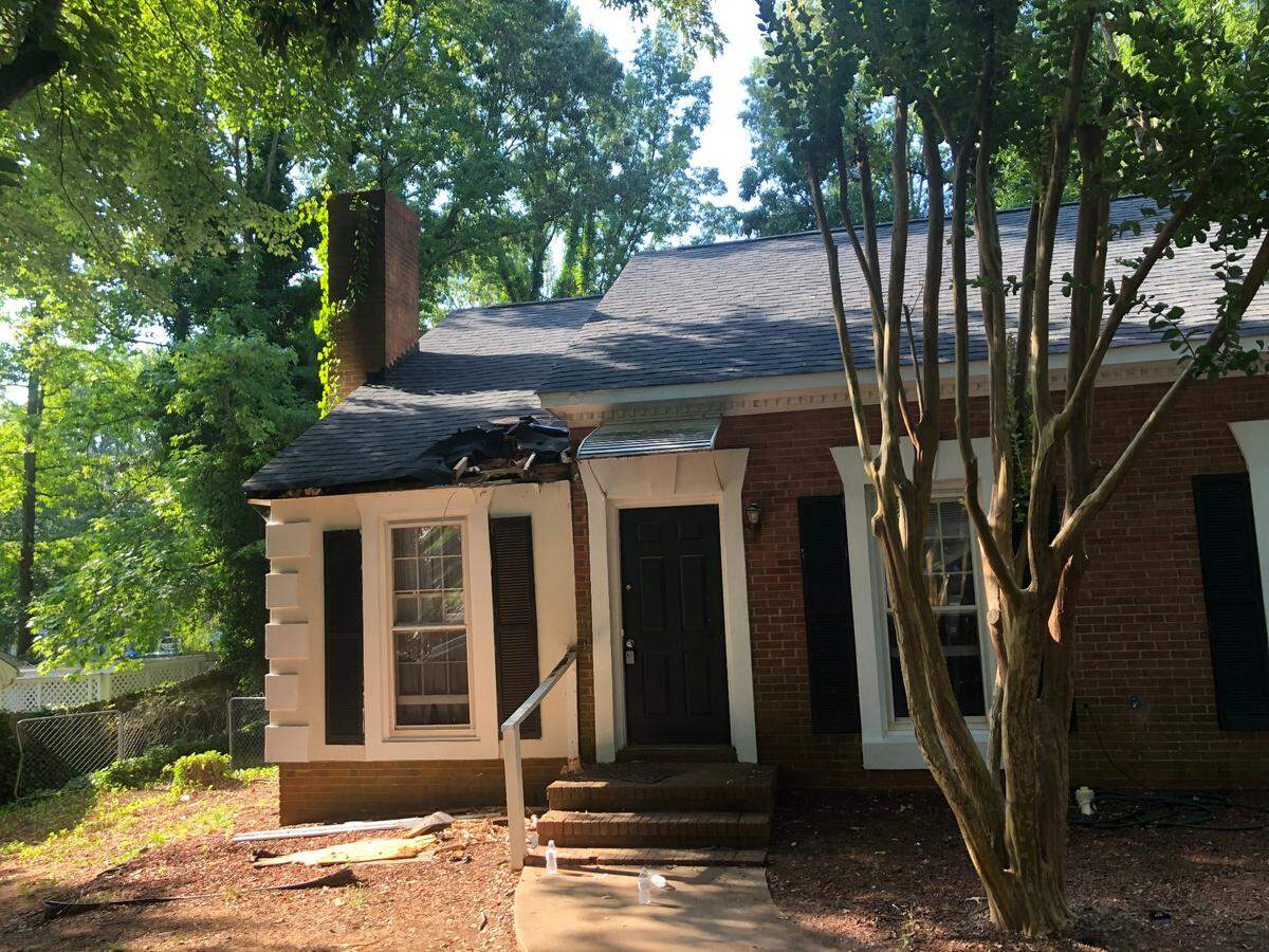 Police caused “structural damage” to the London family’s home after they came to serve arrest warrants on a man neighbors had said was there.