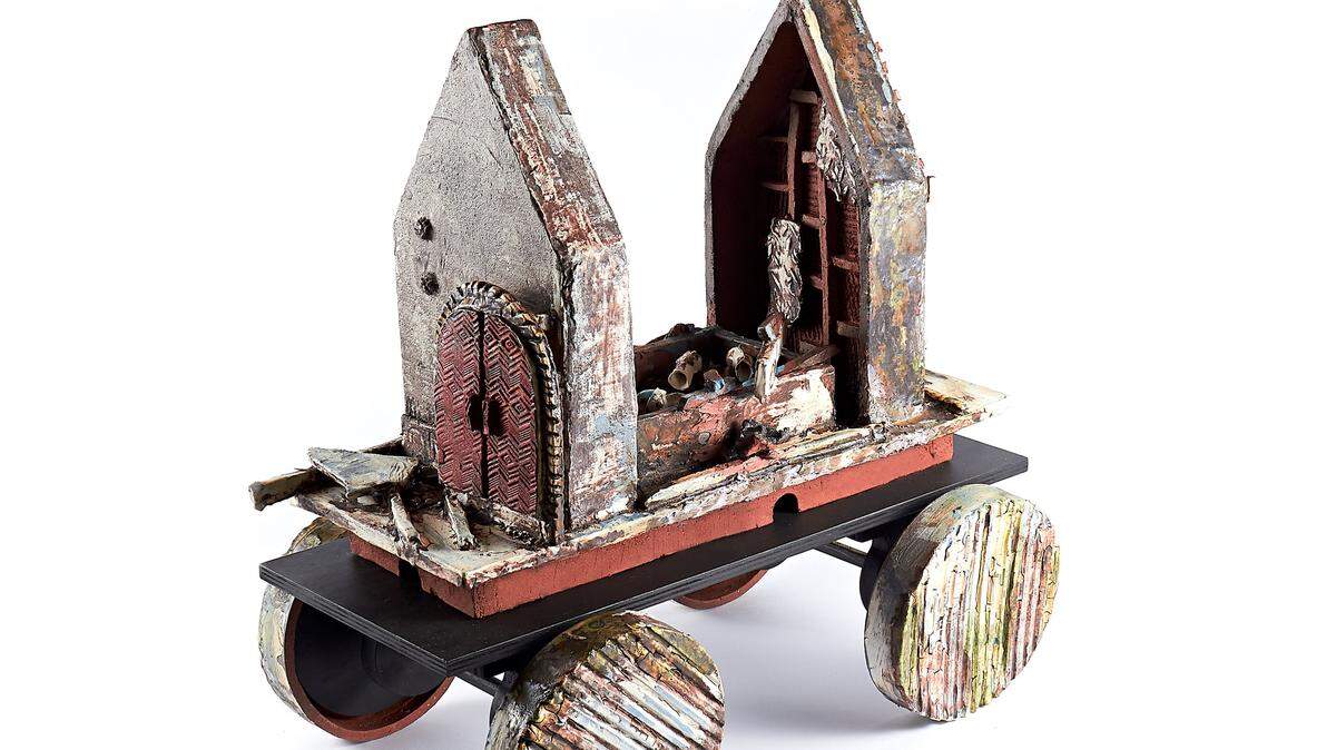 Lydia Thompson, chair of the Department of Art and Art History at UNC Charlotte, will discuss the cultural and spiritual significance of artworks in addition to her own work, including “Post Migration Series #8.” 