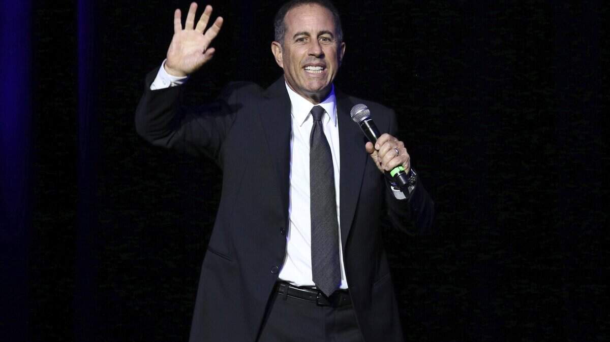 Jerry Seinfeld performs at Stand Up For Heroes, presented by the New York Comedy Festival and the Bob Woodruff Foundation, at The Theater at Madison Square Garden on Tuesday, Nov. 1, 2016, in New York.