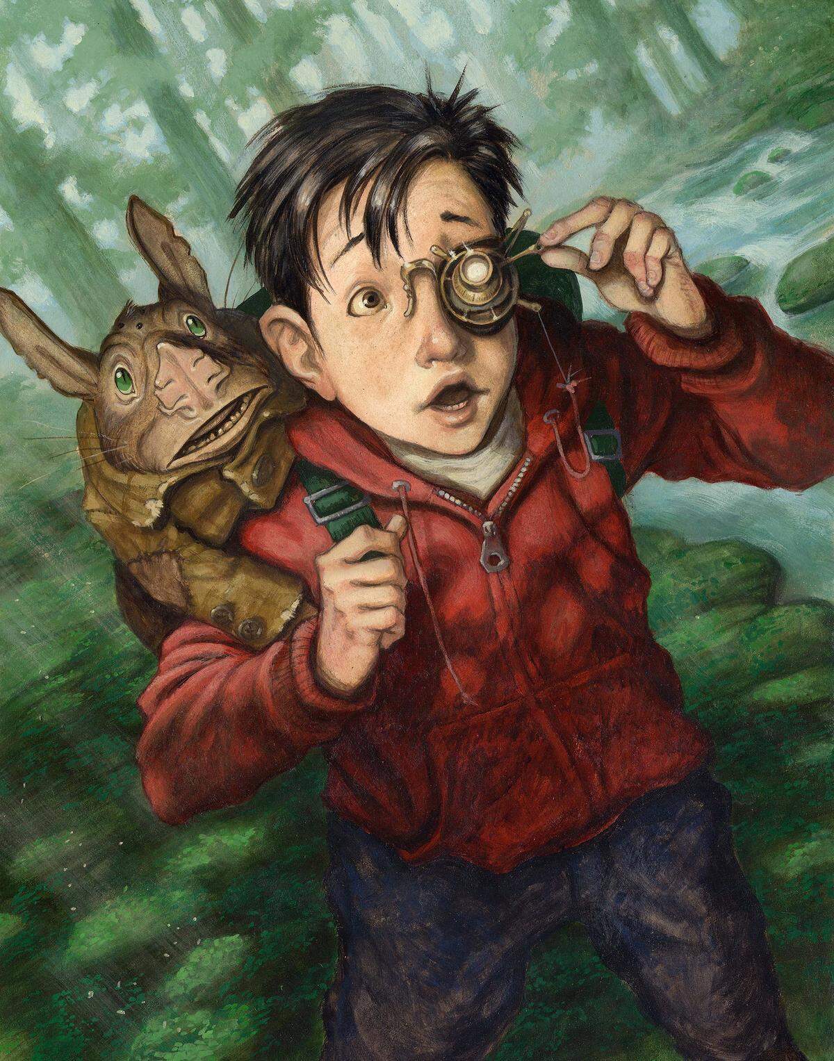 This DiTerlizzi illustration appeared on the cover of “The Spiderwick Chronicles: The Seeing Stone” in 2003.