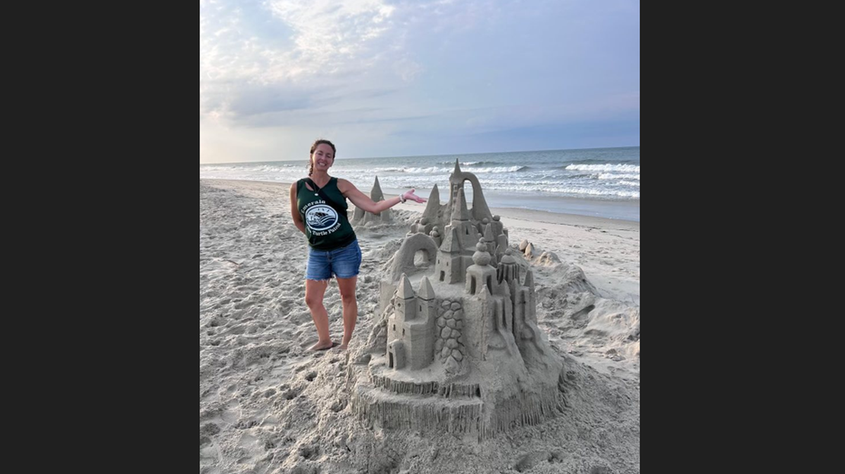 Emerald Isle Sea Turtle Patrol shared photos of multiple examples in a May 30 Facebook post, noting the sandcastles are beautiful, very detailed, more than 4-feet high and had been standing for more than a week.