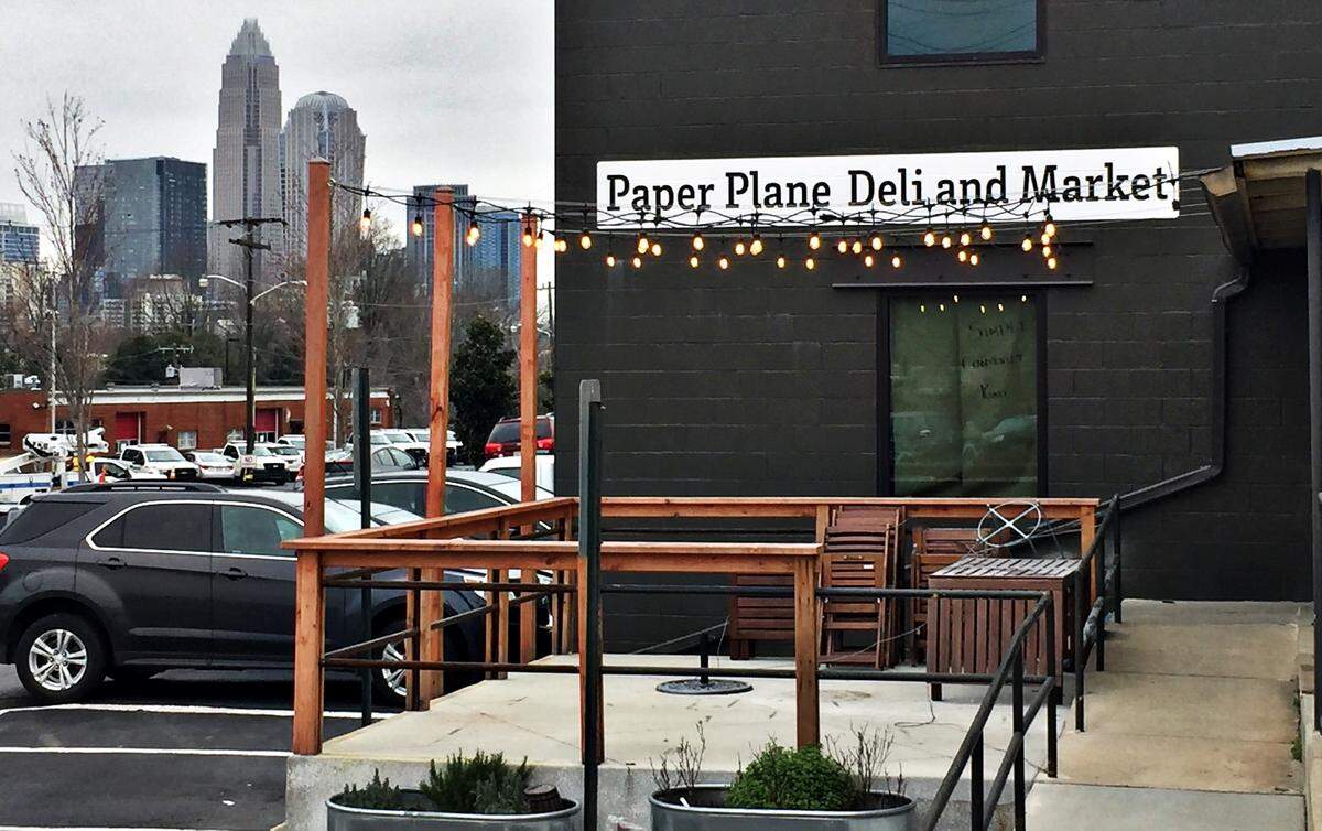 Paper Plane Deli & Market is open in the Belmont neighborhood.