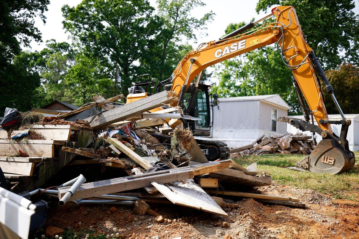 The new owners of Countrywoods Mobile Home Park are demolishing existing homes, some of which can’t by law be moved to another site as residents are forced out.