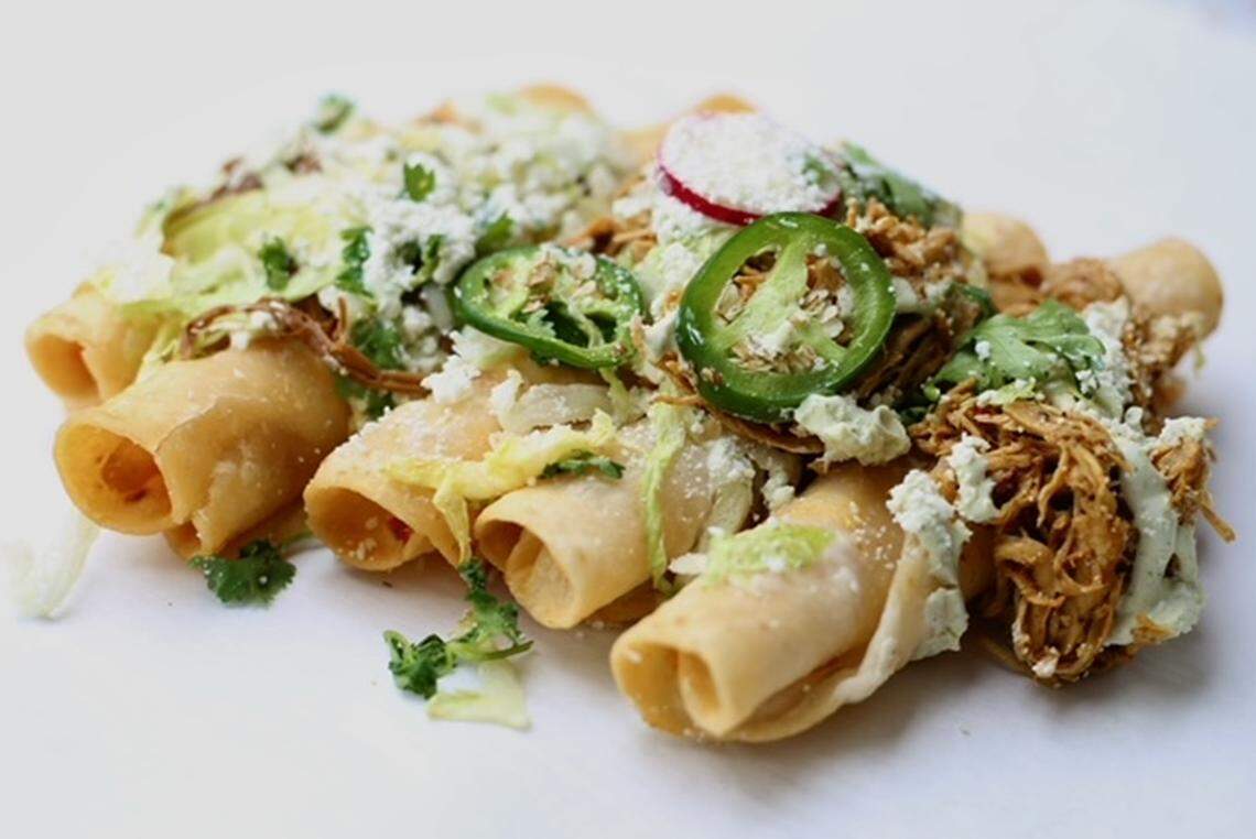 Look for modern Mexican cuisine at Rolled AF.