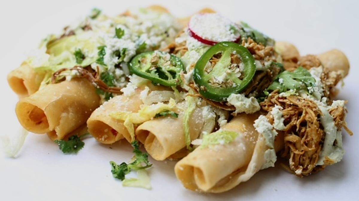 Look for modern Mexican cuisine at Rolled AF.