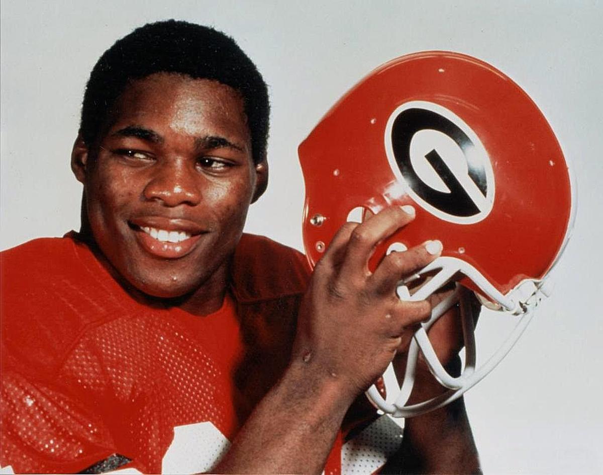 Herschel Walker won the 1982 Heisman Trophy playing for the University of Georgia