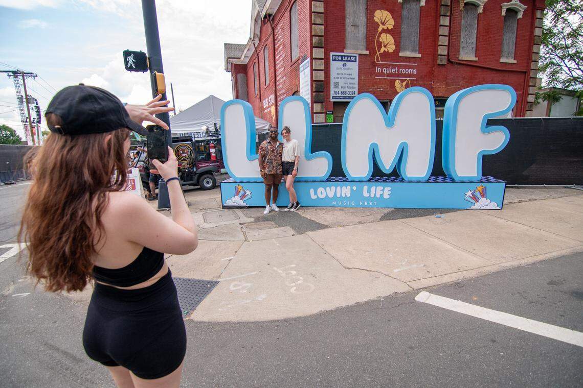 Fans at Lovin’ Life Music Fest.