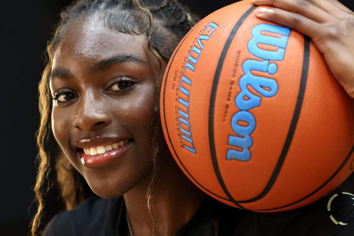 All-Observer girls team member Oshauna Holland of Stuart Cramer on Friday, March 27, 2026.