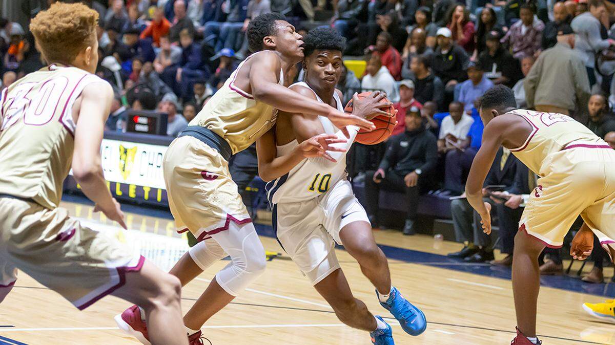 Carmel Christian’s Donovan Gregory, an Appalachian State recruit, is one of the top 25 college basketball recruits in North Carolina