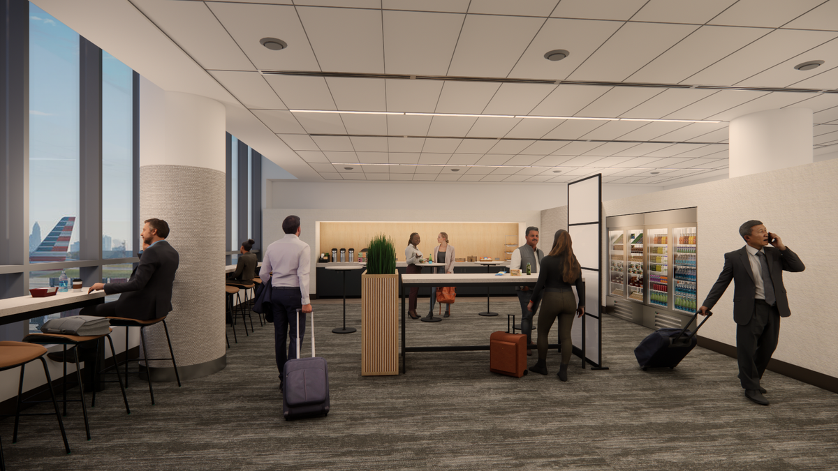 American Airlines is preparing to introduce its new Provisions by Admirals Club at Charlotte Douglas International Airport. The space will provide a variety of quick services for passengers.