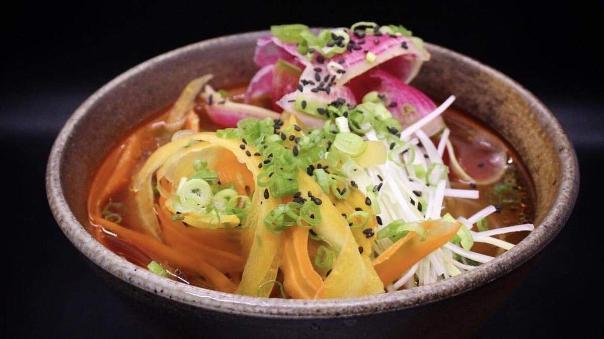 The Fire & Ice Ramen Bowl from Futo Buta.
